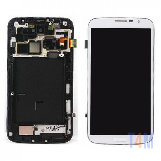 TOUCH+DISPLAY+FRAME SAMSUNG GALAXY MEGA I9205 BRANCO